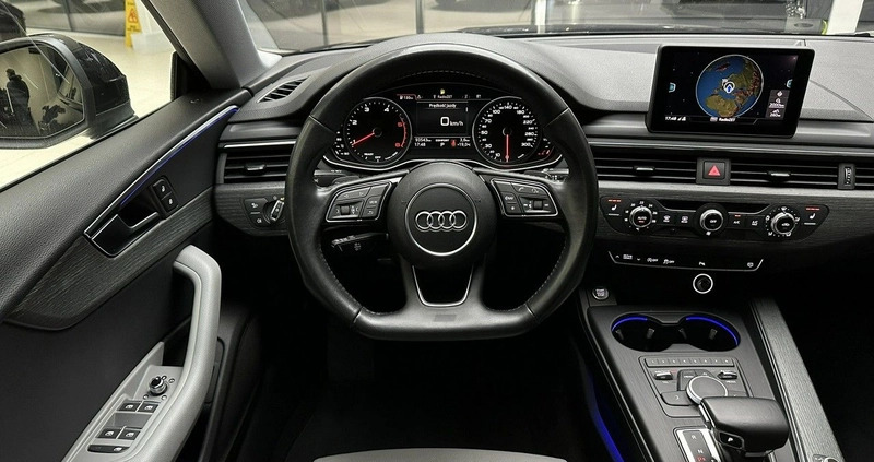 Audi A5 cena 122900 przebieg: 93543, rok produkcji 2018 z Kobyłka małe 781